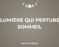 La lumière qui perturbe le sommeil