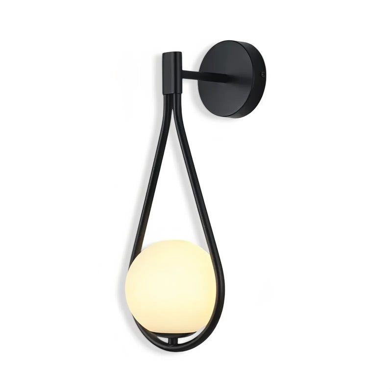 Lampe de Chevet Applique Murale Noire