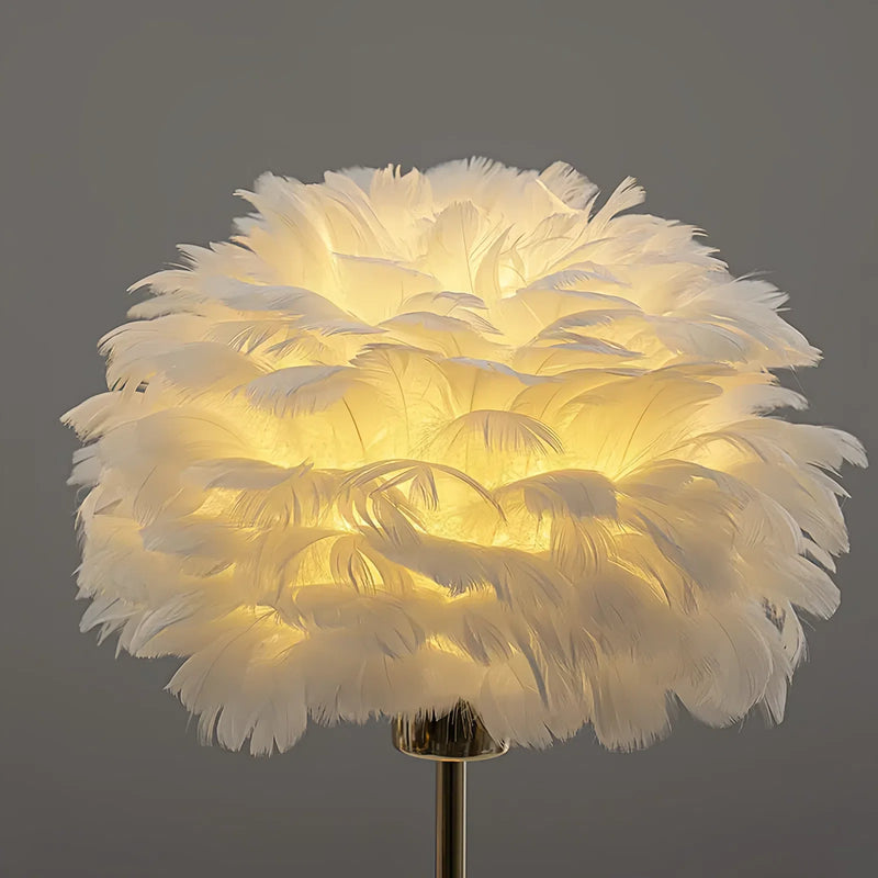 Lampe de Chevet a Plume