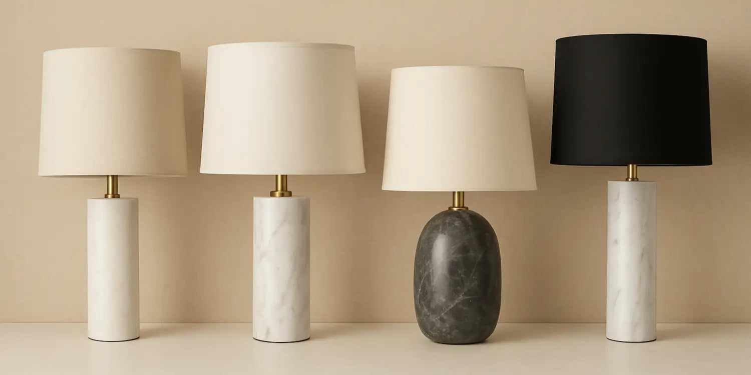 LAMPE DE CHEVET MARBRE