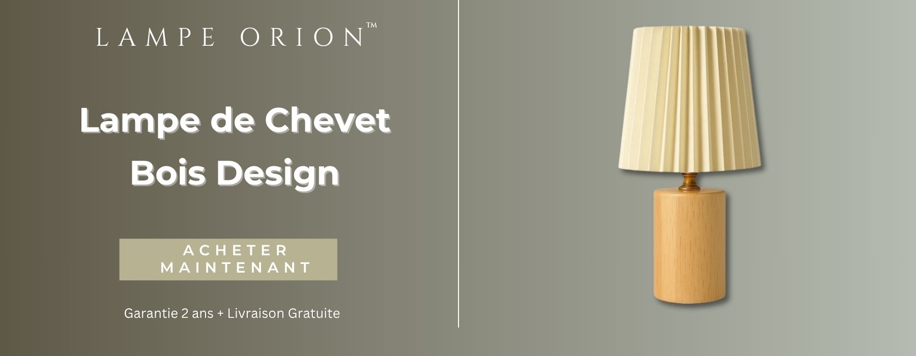 lampe de chevet bois design