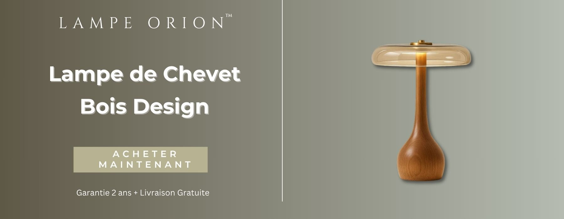 lampe de chevet design bois