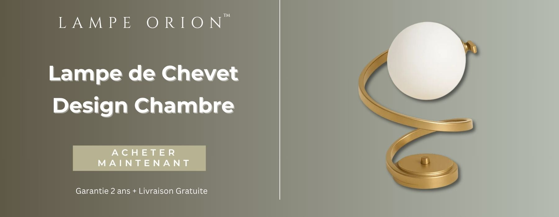lampe de chevet design chambre