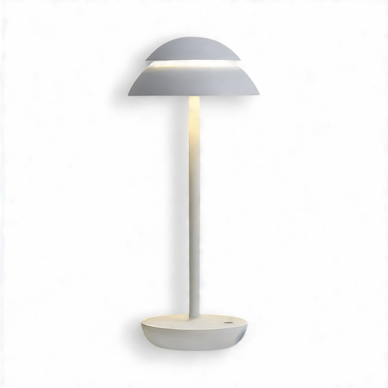 Lampe de Chevet Tactile sans fil Design Blanche