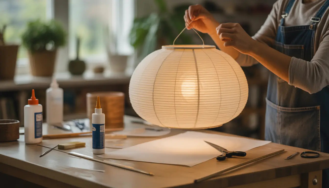 Comment Faire Un Abat Jour En Papier De Riz