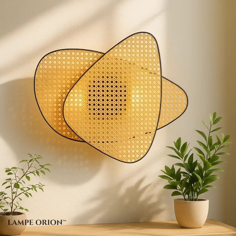 Abat Jour Lampe de Chevet Osier - Lampe de Chevet