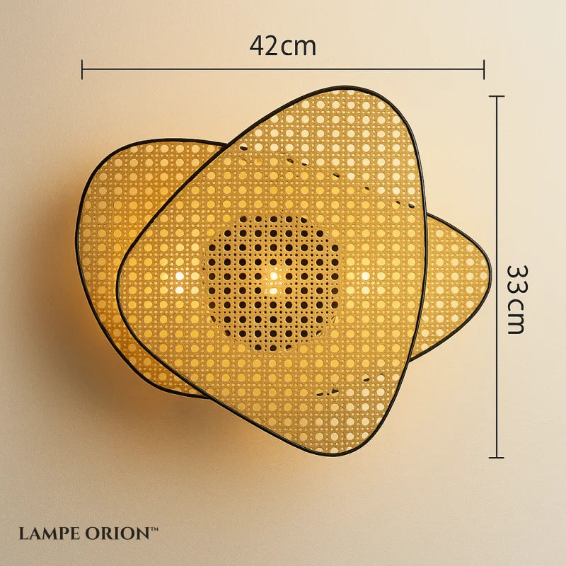 Abat Jour Lampe de Chevet Osier - Lampe de Chevet