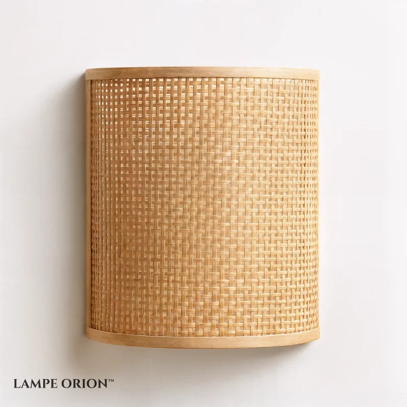 Abat Jour Lampe de Chevet Rotin
