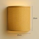 Abat Jour Lampe de Chevet Rotin - Lampe de Chevet