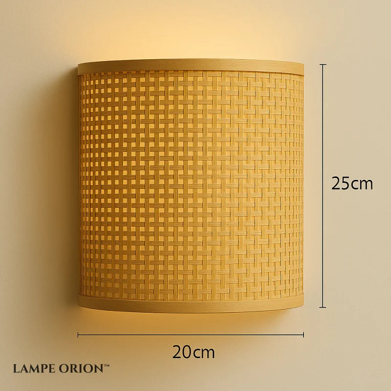 Abat Jour Lampe de Chevet Rotin - Lampe de Chevet