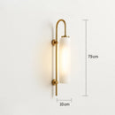 Applique Mural Verre Vert Blanche - AM