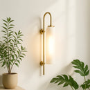 Applique Mural Verre Vert Blanche - AM