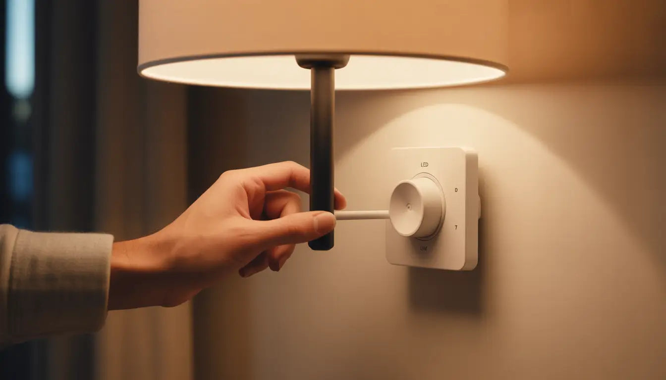 Variateur LED avec ampoule dimmable