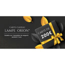Carte cadeau｜LAMPE ORION™