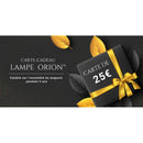 Carte cadeau｜LAMPE ORION™