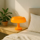 Lampe Champignon Orange Vintage - Lampe de Chevet