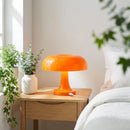 Lampe Champignon Orange Vintage - Lampe de Chevet