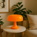 Lampe Champignon Orange Vintage - Lampe de Chevet