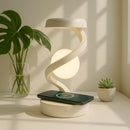 Lampe de Chevet 3D - Blanc avec chargeur - Lampe de Chevet