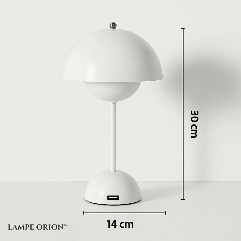 Lampe de Chevet Allumage Tactile Blanche - Lampe de Chevet