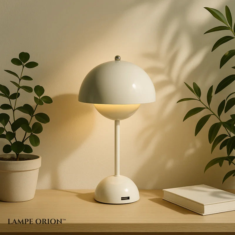 Lampe de Chevet Allumage Tactile Blanche - Lampe de Chevet