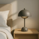 Lampe de Chevet Allumage Tactile Grise - Lampe de Chevet