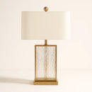 Lampe de Chevet avec Pied en Verre - Lampe de Chevet