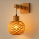 Lampe de Chevet Bambou Rotin - Lampe de Chevet