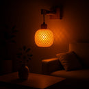 Lampe de Chevet Bambou Rotin - Lampe de Chevet