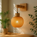Lampe de Chevet Bambou Rotin - Lampe de Chevet