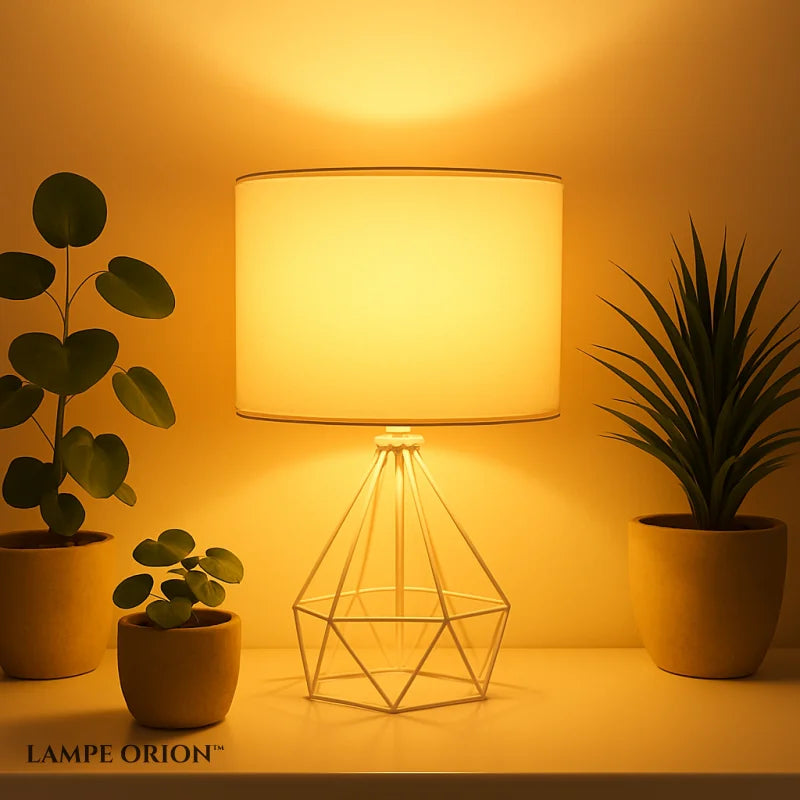 Lampe de Chevet Blanche Design - Lampe de Chevet