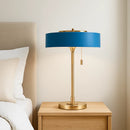 Lampe de Chevet Bleu Canard