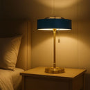 Lampe de Chevet Bleu Canard