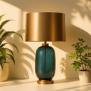 Lampe de Chevet Bleu Pétrole - Lampe de Chevet