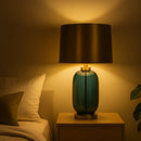 Lampe de Chevet Bleu Pétrole - Lampe de Chevet