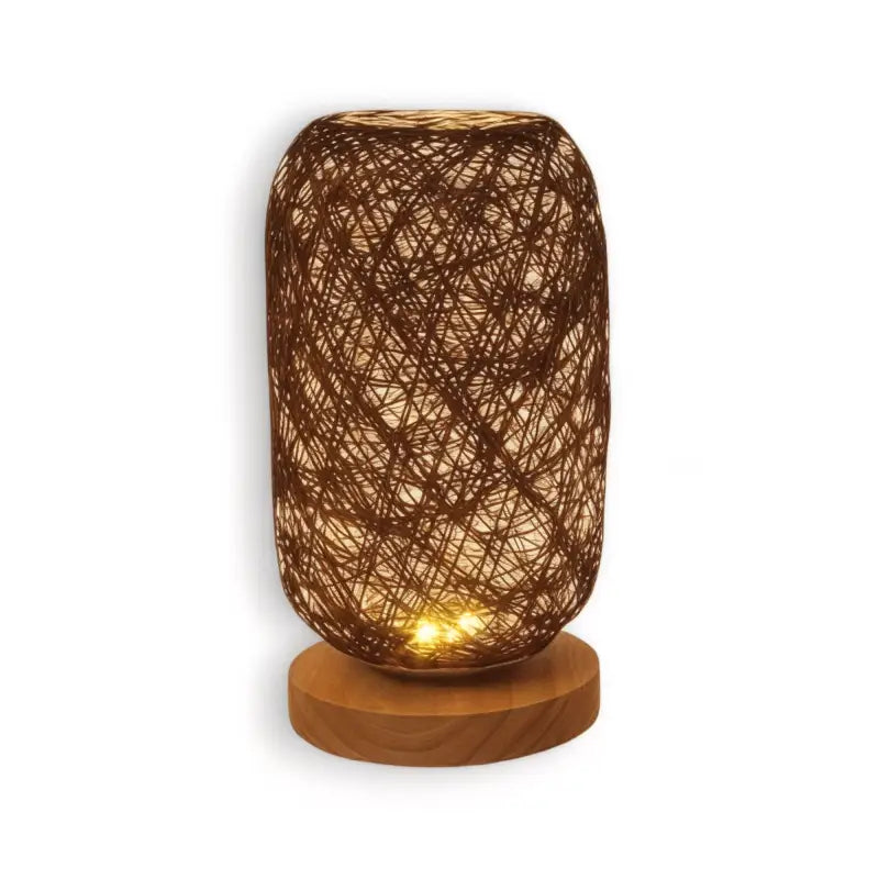 Lampe de Chevet Bohème Chic Brune - Lampe de Chevet