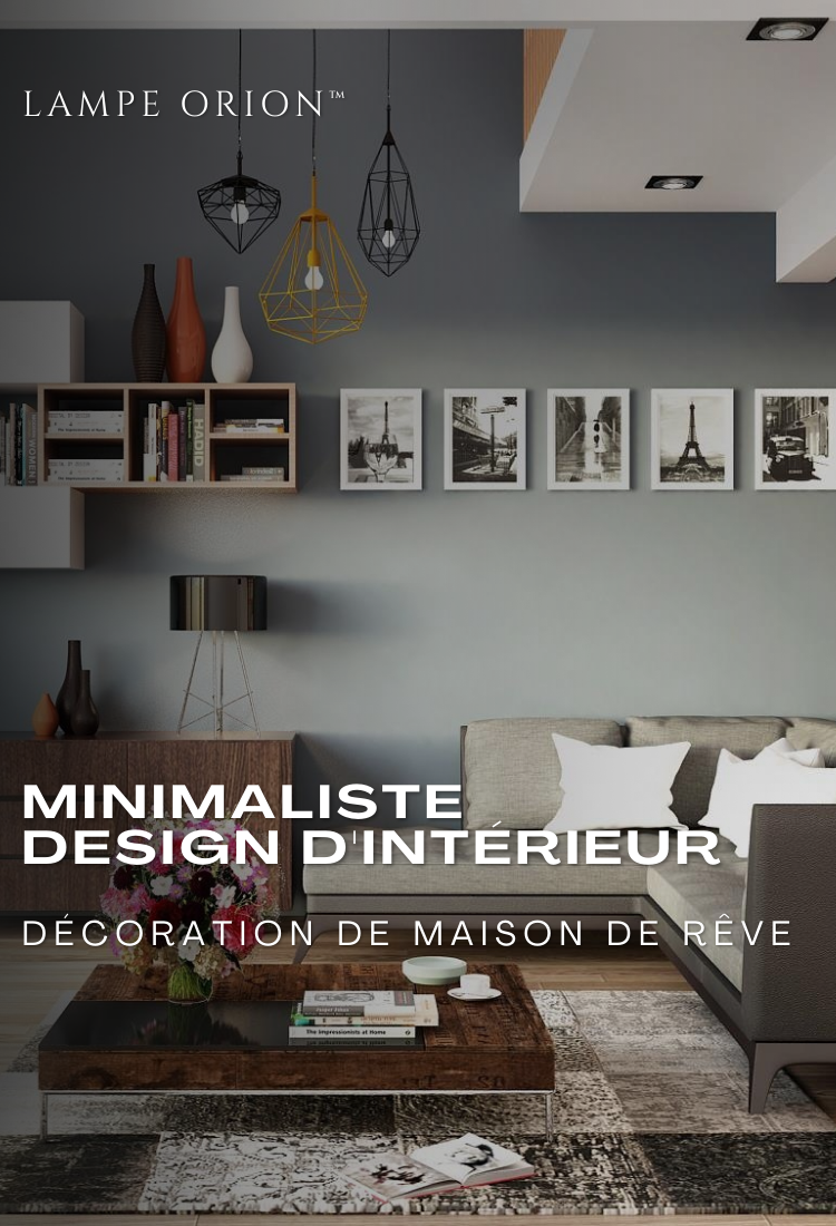 Lampe de chevet style industriel en métal noir