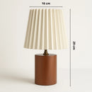 Lampe de Chevet Bois Design Marron - Lampe de Chevet