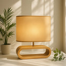 Lampe de Chevet Bois Scandinave - Lampe de Chevet
