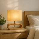Lampe de Chevet Bois Scandinave - Lampe de Chevet