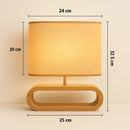 Lampe de Chevet Bois Scandinave - Lampe de Chevet