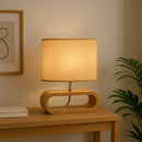 Lampe de Chevet Bois Scandinave - Lampe de Chevet