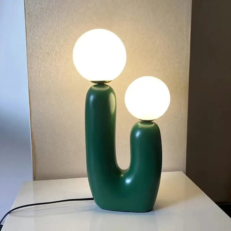 Lampe de Chevet Cactus Verte - Lampe de Chevet