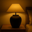 Lampe de Chevet Céramique Noire - Lampe de Chevet