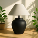 Lampe de Chevet Céramique Noire - Lampe de Chevet