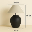 Lampe de Chevet Céramique Noire - Lampe de Chevet