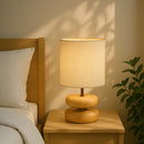 Lampe de Chevet en Corde de Chanvre - Lampe de Chevet