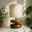 Lampe de Chevet en Corde de Chanvre Brune - Lampe de Chevet