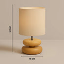 Lampe de Chevet en Corde de Chanvre - S - Lampe de Chevet