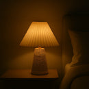 Lampe de Chevet en Rotin - Lampe de Chevet